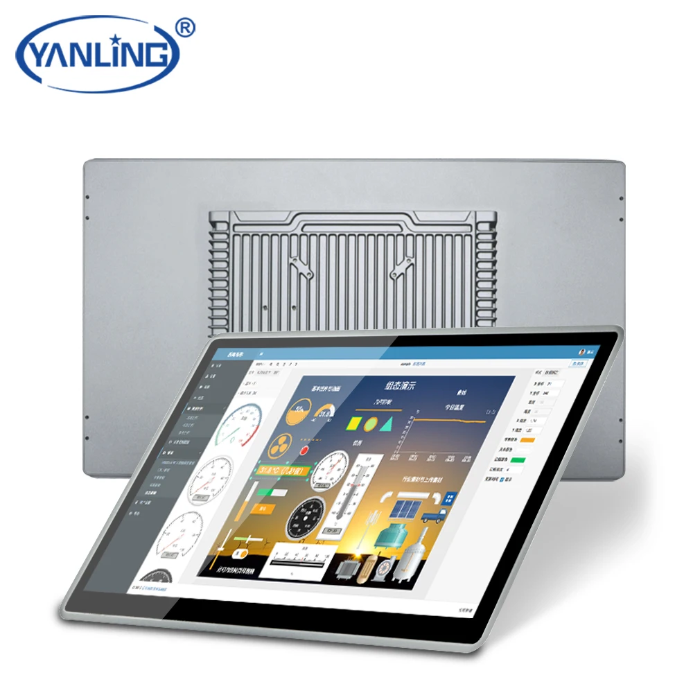 Low Cost 15.6inch CELE RON J1900 MINI Desktop Computer COM2 Support RS232/485 Industrial Panel Pc