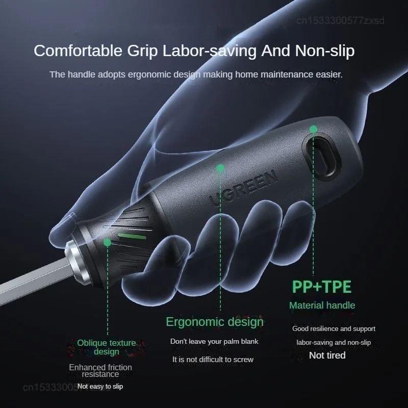 New 2 IN 1 Hand Screwdriver Multi Functional Portable Strong Magnetic Antiskid Household Tools Repair Hand Screwdriver Tool