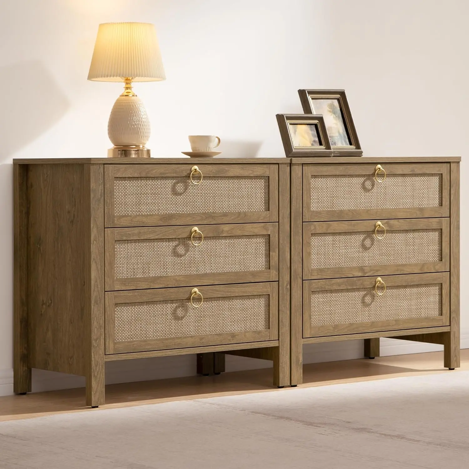 Boho Nightstand Set…