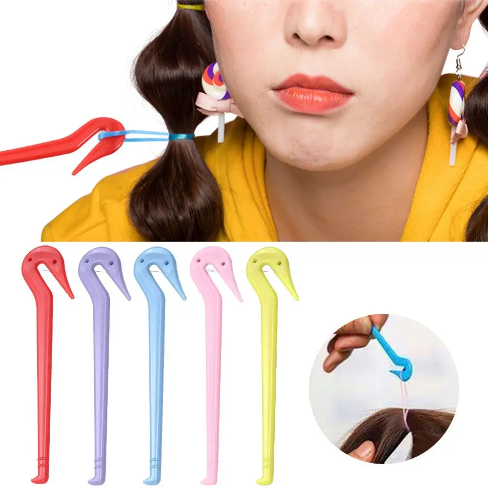 Hair Bands Rubber Cutter For Girls Kids DIY Hair Styling Headwear Disposable Rubber Band Cutting Tool Hair Accessories