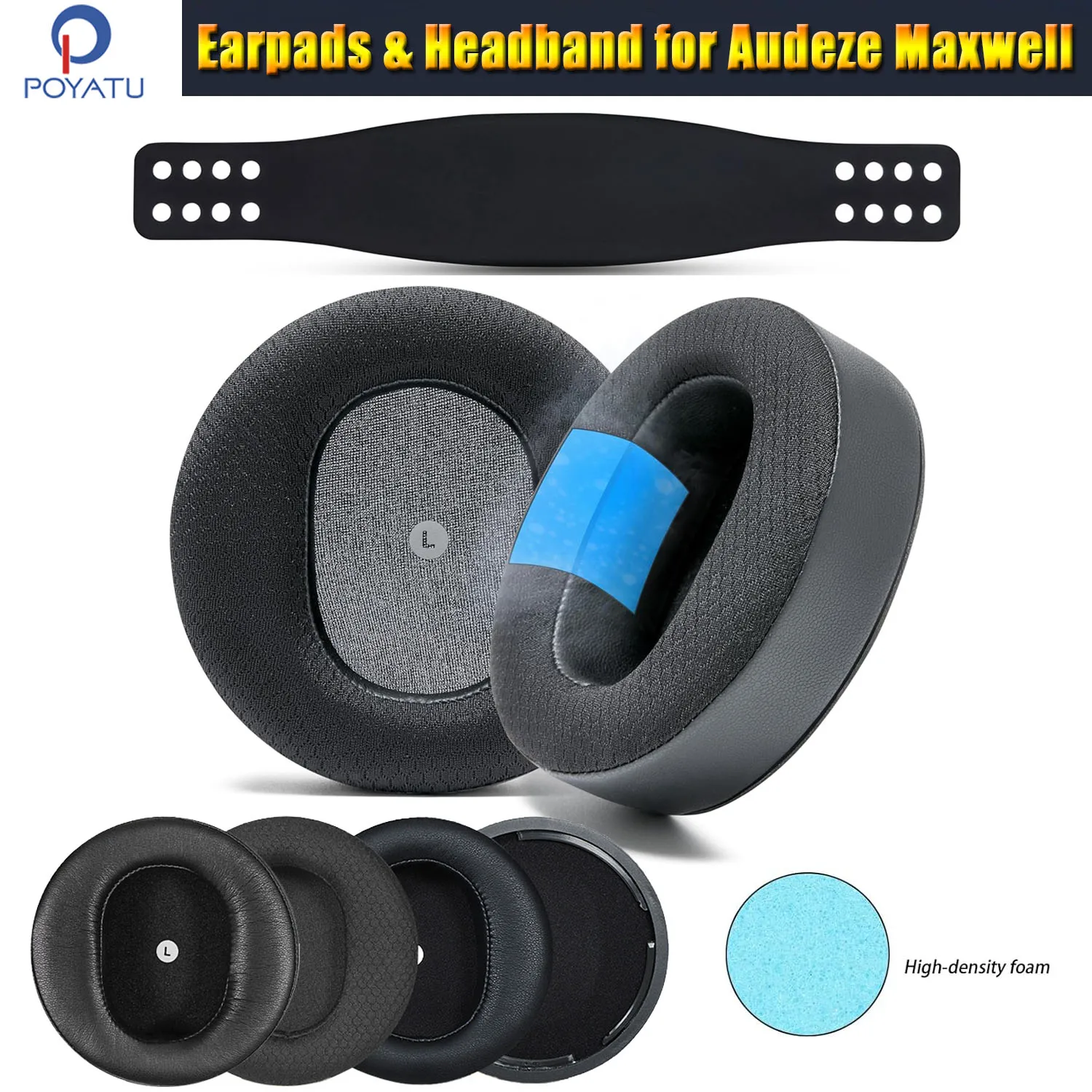 Earpads for Audeze Maxwell Gaming Headset Memory Foam Protei