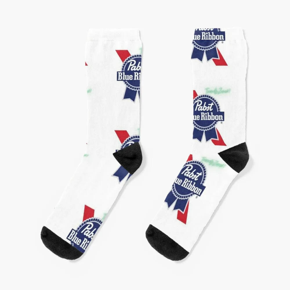 

pabst blue ribbon Socks Custom Socks