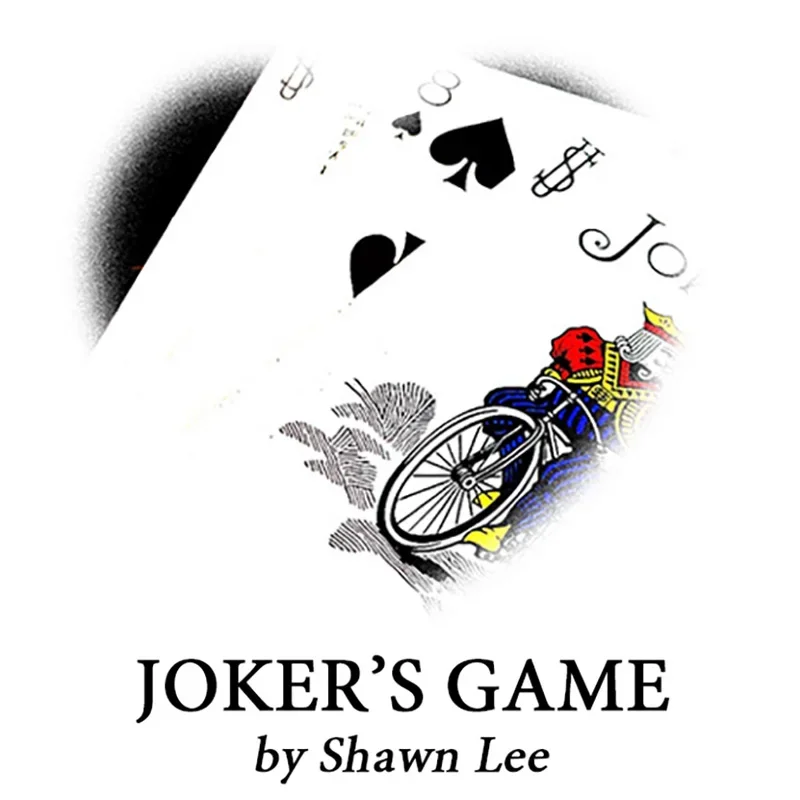 Joker's Game Magic Tricks Selected Playing Card Appear/Vanish Poker Magia Close Up Street Illusions Gimmick