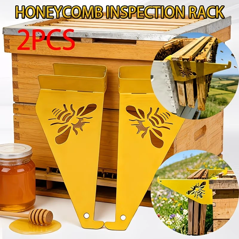 2026 New Easy to Use Metal Hive Frame Kit for Bee Collection - Essential Beekeeping Tools and Supplies, No Electricity Required