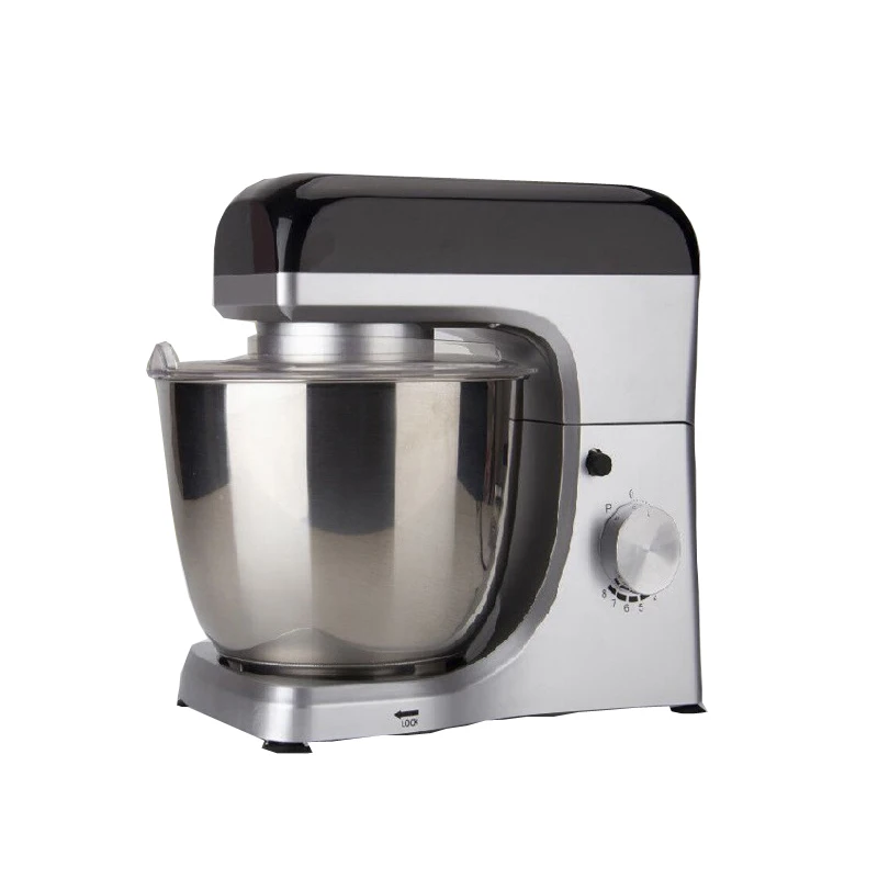 Electric Stand Food Mixer Chef Machine Stainless Steel 5L Bowl Cream Blender Knead Dough Cake Bread Whisk Egg Beater