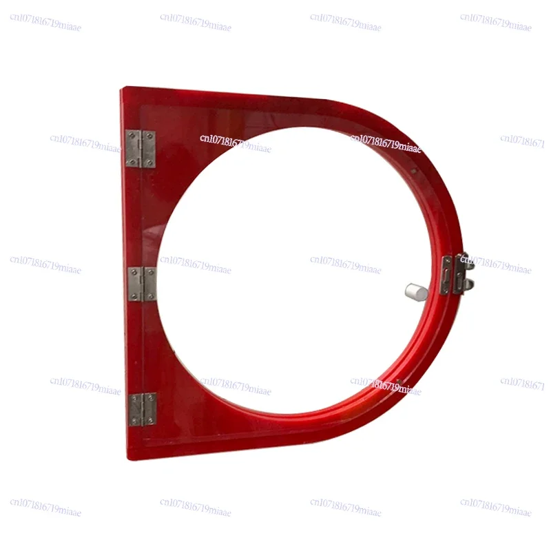 Plexiglass Acrylic Glass Cooked Food Small Window D-type Fried Chicken Thigh Jiujiuya Small Door To Pass on Vegetables and
