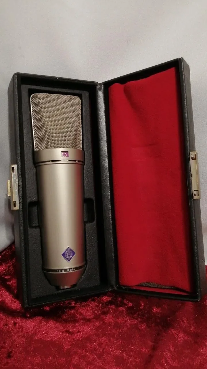 NEUMANN U87AI condensatormicrofoon studiokwaliteit