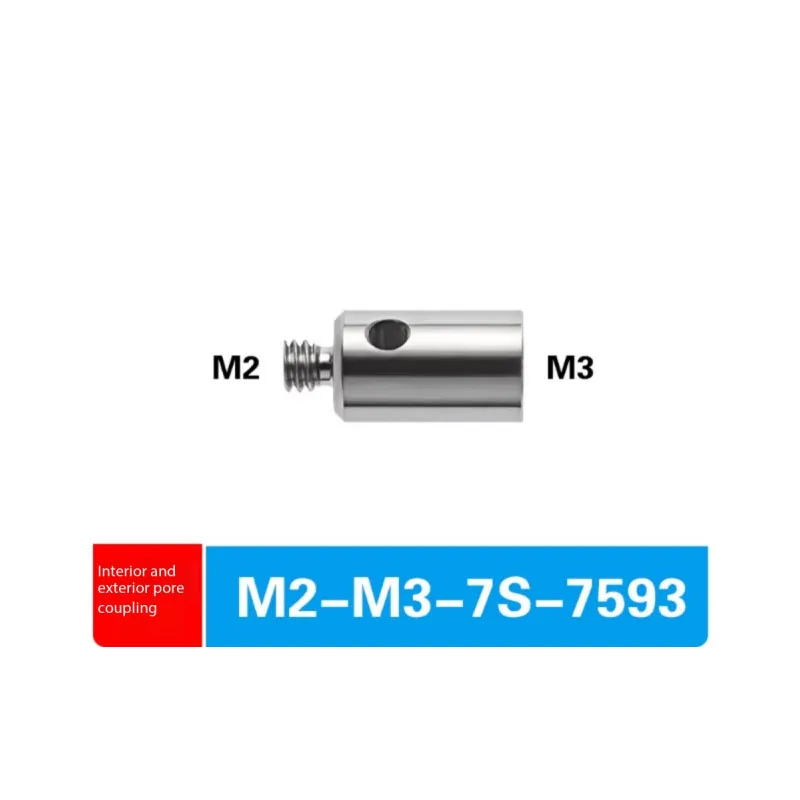 La tête de conversion M2M3M4M5 convient pour la mesure avec une aiguille de mesure à cinq voies, un adaptateur de siège de mesure et une aiguille de mesure en forme d'étoile.