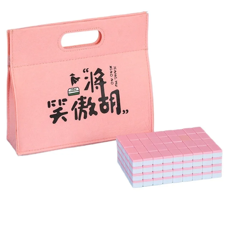 For Mini Small Mahjong Enterprise Customization Internet Celebrities Gather Ten Outdoor Portable Travel Medium Household Hand