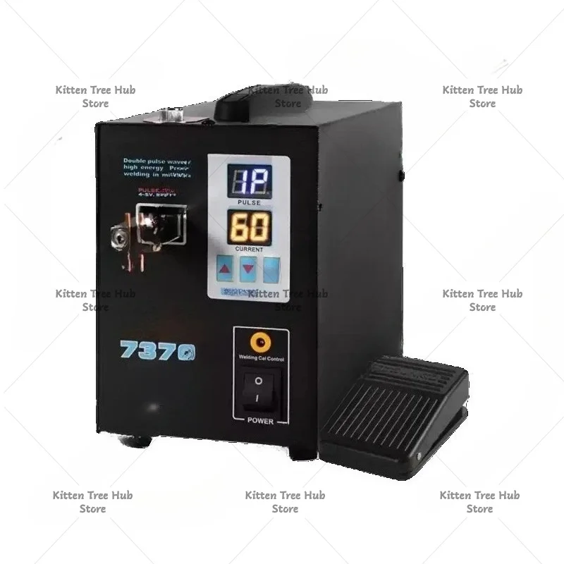 737G Dual mode pedal 18650 battery spot welder Dual pulse dual display lithium battery touch welder