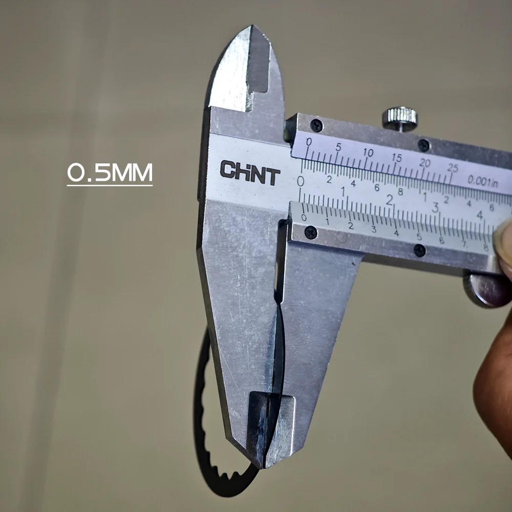Aluminiumlegierung 7075-T6 Kurbelscheibe Dicke 0,5 mm für SHIMANO Direct Mount Kurbel Einstellen Kettenblatt Offset Fahrradteile – Detail 4
