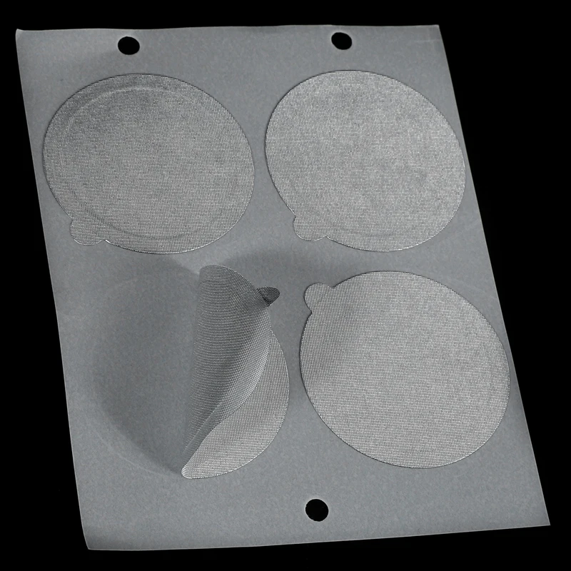 Aço inoxidável recarregável cápsula de café Nespresso, cápsula reutilizável para máquina Nespresso, cafeteira espresso, Fi Cup, 1 pods, 100 selos