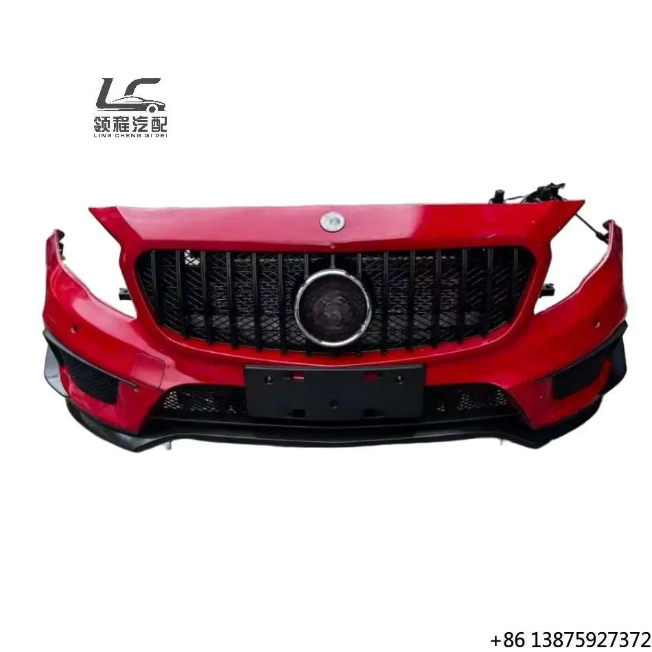 

Durable Front Bumper Assembly GLA 156 2013-2019 12-Month Warranty Bolt-On 100% Fitment Fast Shipping