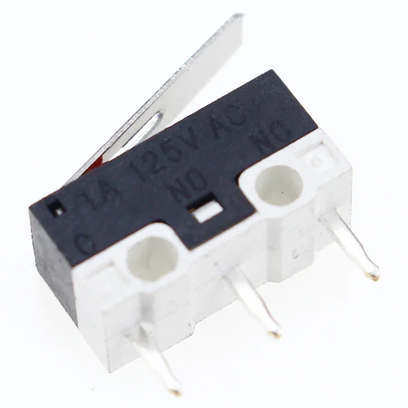 20PCS/Lot Micro Switch Push Button Switch 3 Pin 1A 125V AC Mini Light Touch Switch for Mouse