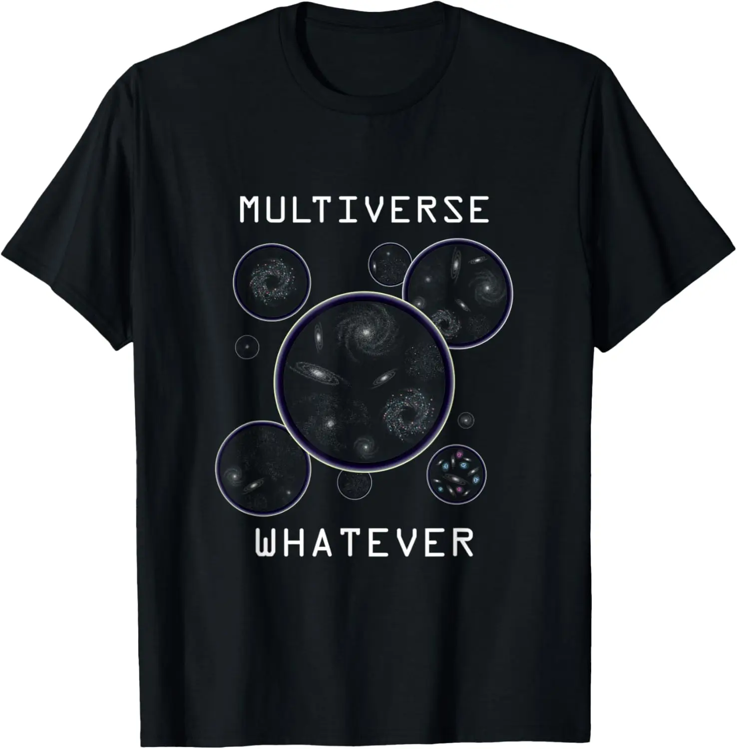 Camiseta de realidad alternativa del universo de dimensión paralela multiverso