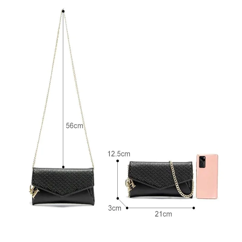 CH New Luxury Brand Designer Dating Party 2025 Retro Exclusive Ladies Handbag Women's Shoulder Bag Classic Design