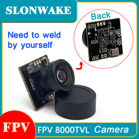 NEW product 5.8g CMOS 800TVL Mini FPV Camera Power 5V PAL 150 degre viedo camera adjustable For RC FPV Racing Drone