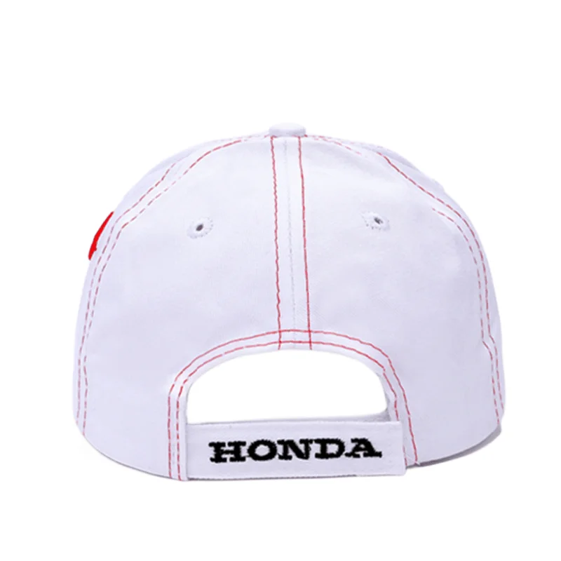 HONDA Baseball Hat 2-Color Embroidered Baseball Hat Fashion Men\'s and Women\'s Spring/Summer Hip Hop Hat Adjustable Sunshade Hat