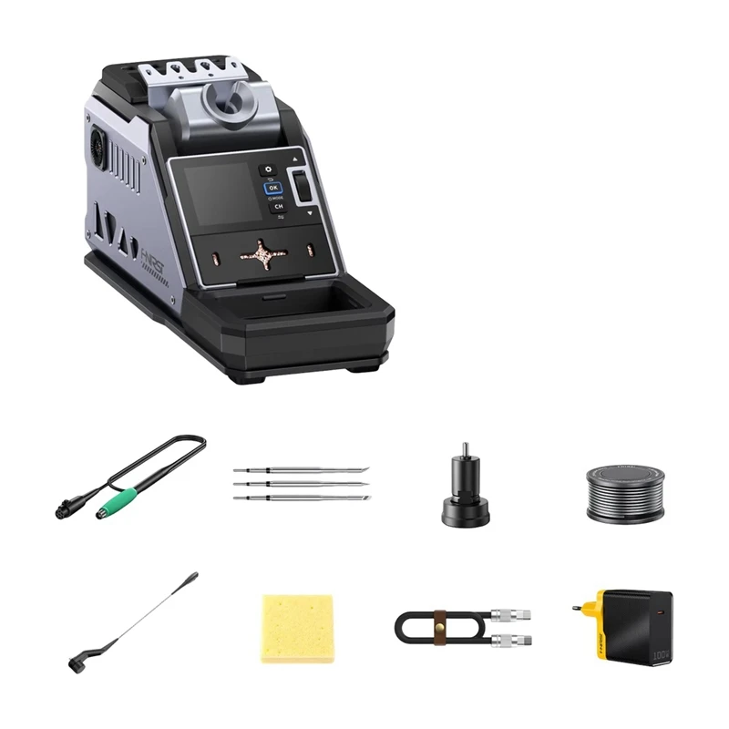 DT16 DWS-P2-F210 100W Portable Heating Tool PD Type-C EU Plug Digital Workshop Device DIY Soldering Station