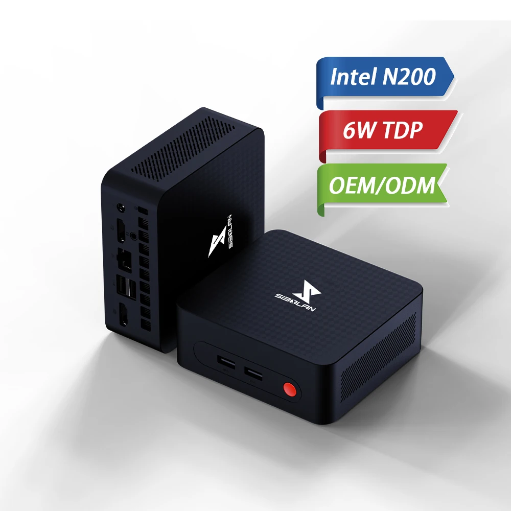 

Unmatched Performance N200 Mini PC With DDR4 16GB RAM SSD Storage WiFi5 Business Efficiency