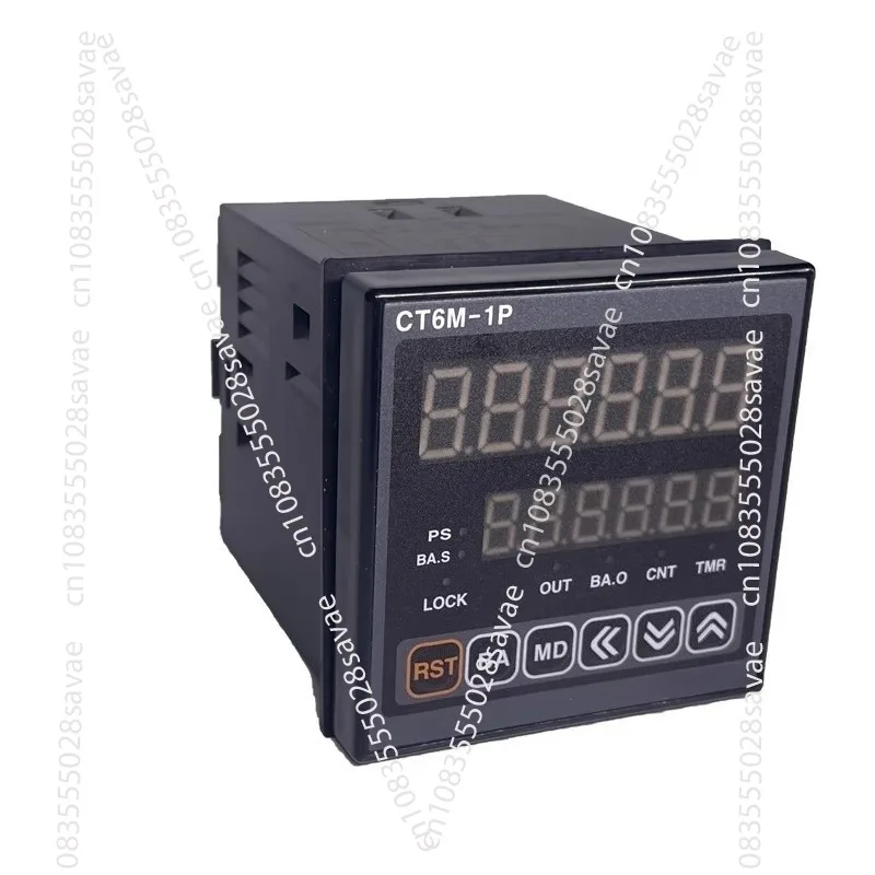 

CT6M Series Counting Meter Timer CT6M-1P4/2P4/1P4T/2P4T Digit Display High Brightness Large Character Display