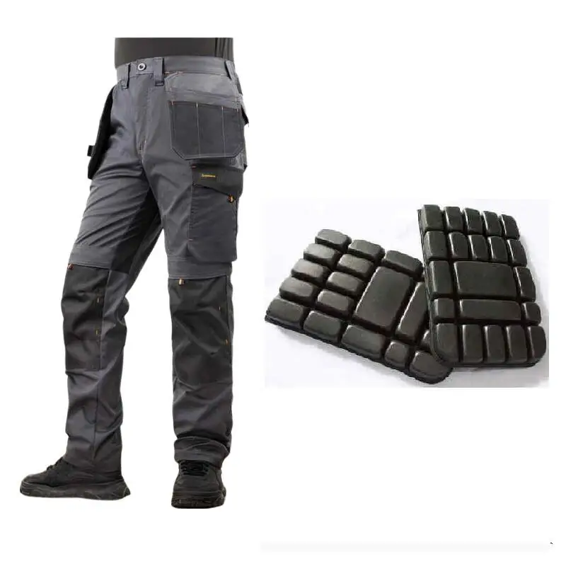 

Elastic Cargo Pants, Men Tactical Pants Outdoor Trousers Big Multi-pockets Ripstop Combat Training Joggers