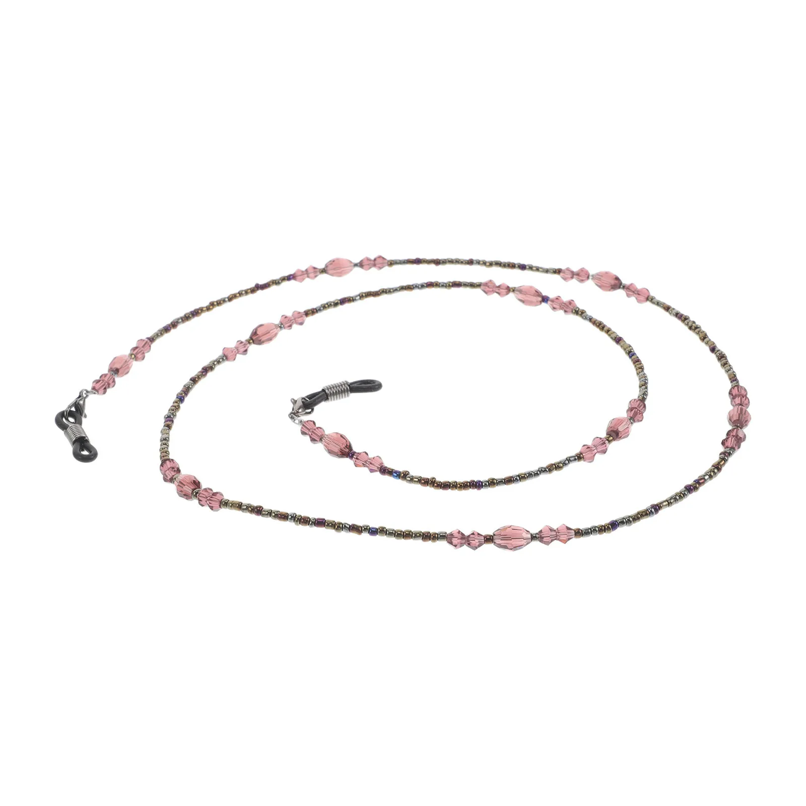 

Beaded Eyeglass Chain for Women and Men Retro Anti Slip Design Stylish Glass Bead Necklace Sunglasses Strap Eyewear Holder