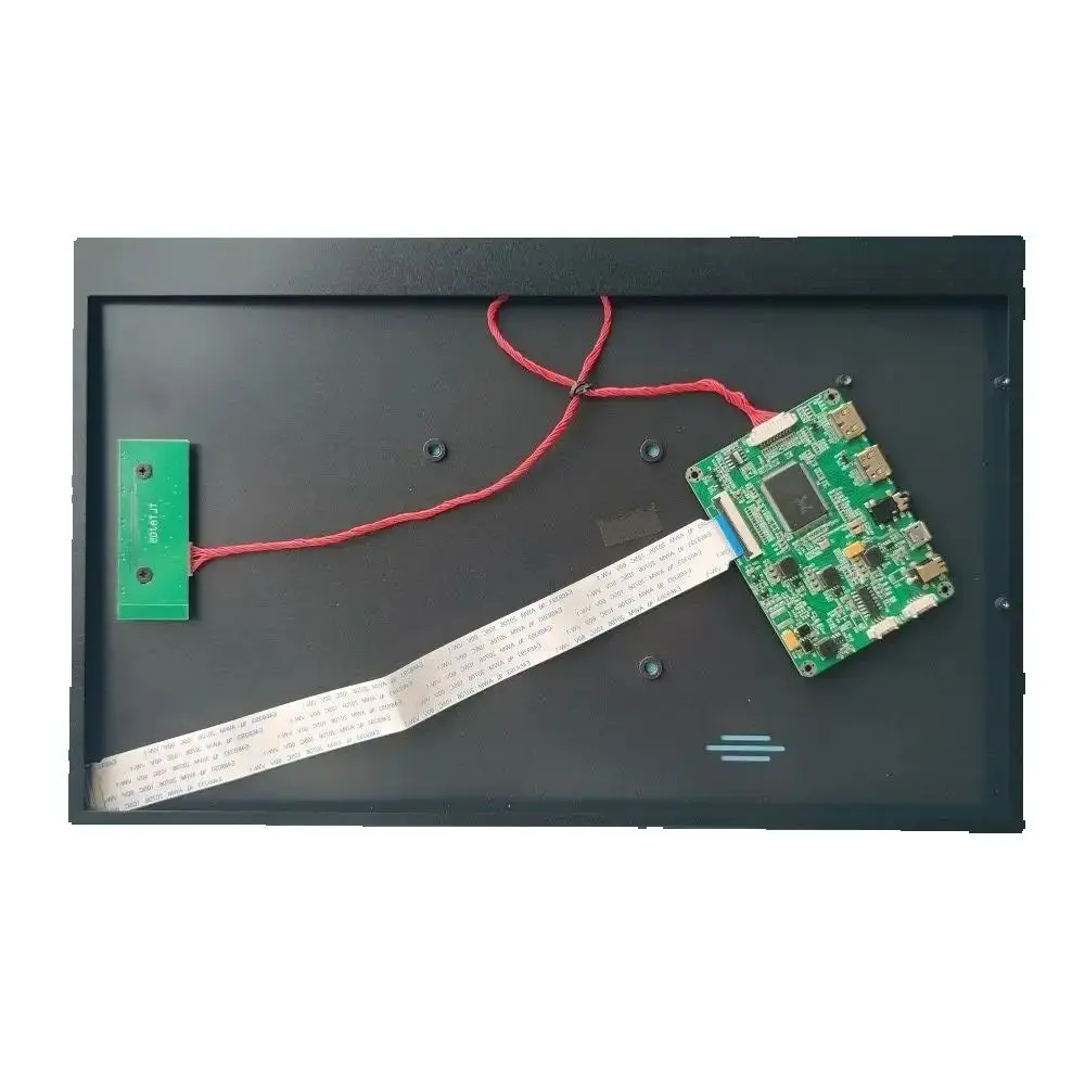 Metal alloy Ultra-thin Panel Back cover case box + EDP Controller board 2 Mini HDMI-compatible kit for N133BGE 13.3