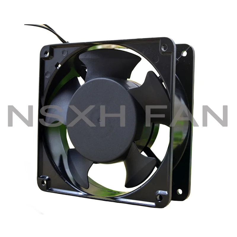 Ventilador AC AA1282UB-AT, 1238, 12038, 12cm, 120x120x38mm, Soquete 220V, Ventilador de Capacidade de Vento 5 Folhas