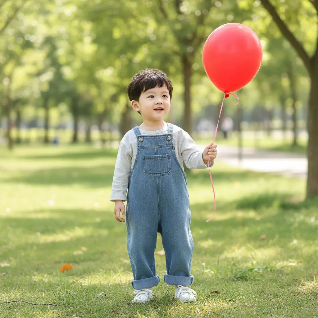 2026 Korean Children's Overalls Spring Autumn New Baby Boys Denin Jumpsuits Stylish Kids Girls Casual Suspenders Pants Trousers