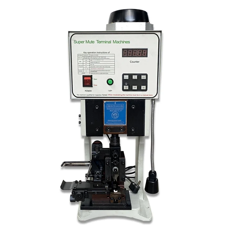 Mute Terminal Crimping Machine End Crimping Machinery Horizontal Wire Cable Harness Applicator
