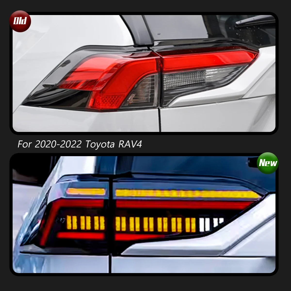 

TYPY Car Lights For Toyota RAV4 Taillight 2020-2022 LED Projetor Tail Lamp Daytime Running Light Automotive Accessories