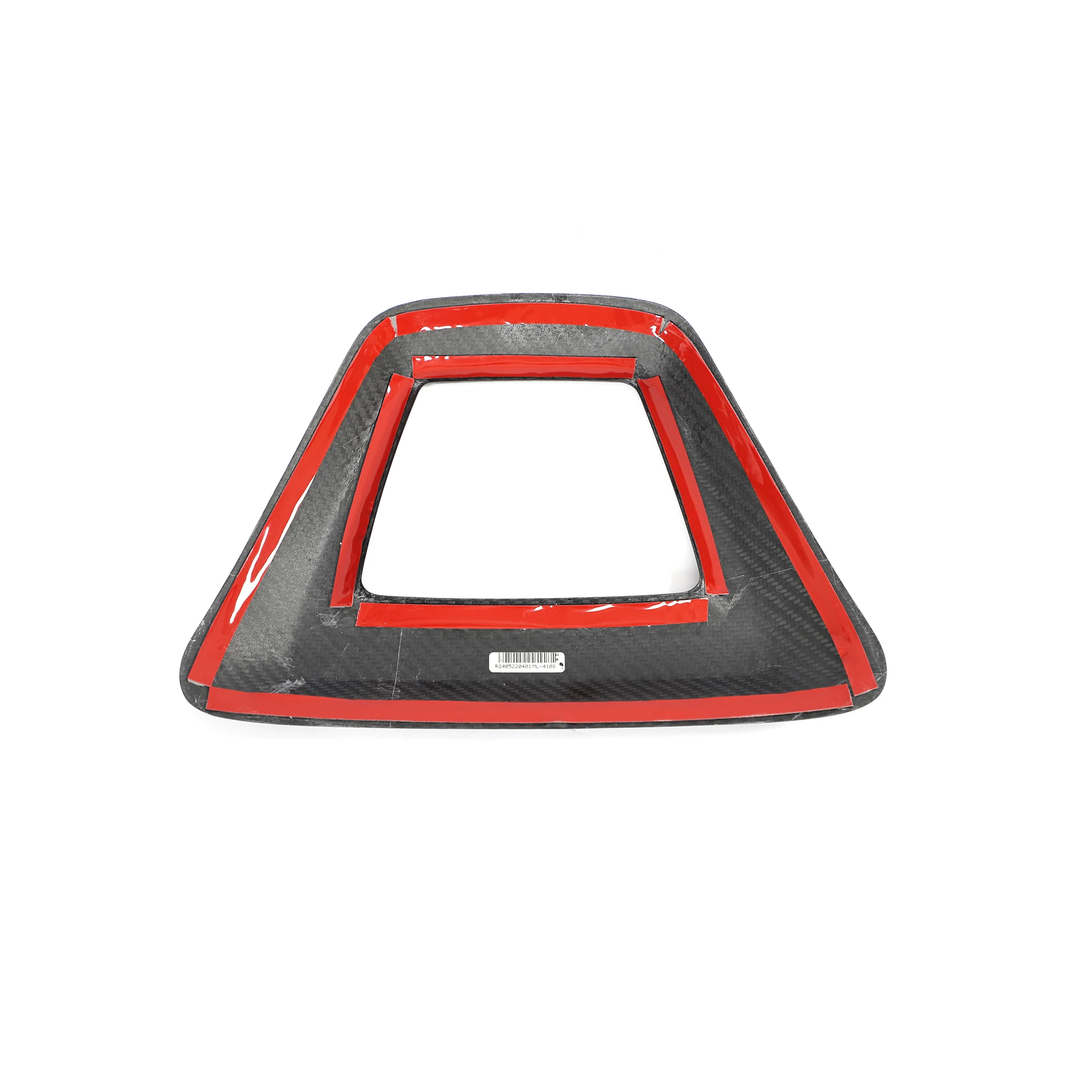 ألياف الكربون الخلفية الذيل ضوء غطاء المصباح طقم الكسوة لتويوتا سوبرا GR A90 MK5 2019-2024 #4