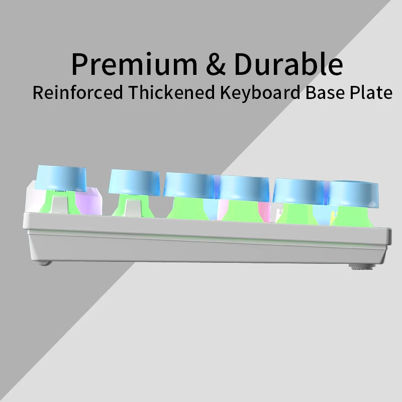 YINDIAO Keyboard Gaming Wired Laptop Desktops PC Computer Office Accessories Low Profile Gamer Keyboards With Numpad