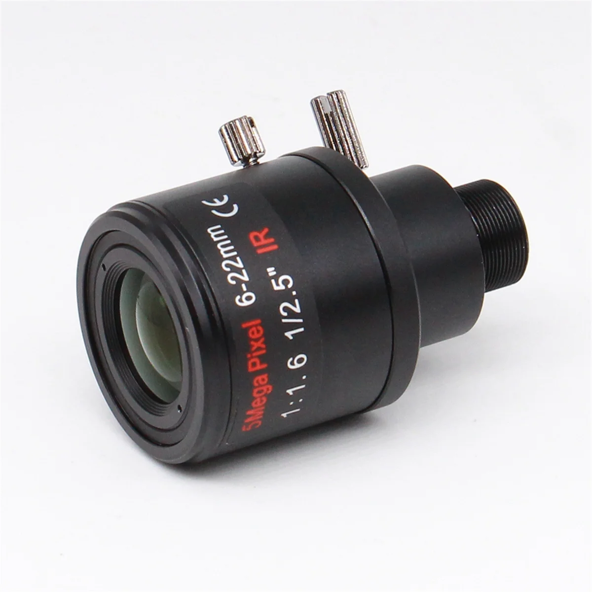 Objectif à focale variable à monture M12 6-22 mm 5 MP F1.6 Objectif à zoom manuel B