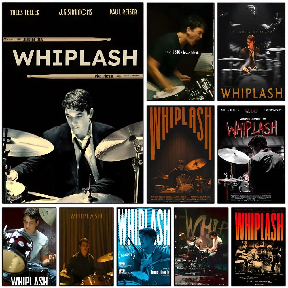 intense movie W-Whiplash Poster Modern Home Decoration Interior Design & Contemporary Wall Art Collection
