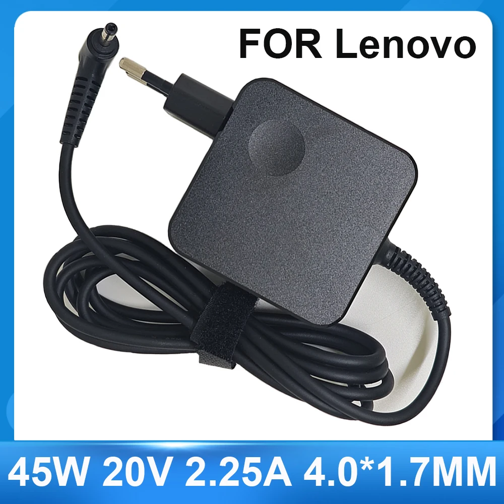 20V 2.25A 4.0*1.7MM Laptop Adapter Charger For Lenovo YOGA 310 510 520 710 MIIX5 7000 Air 12 13 ideapad 320 100 110 N22 N42