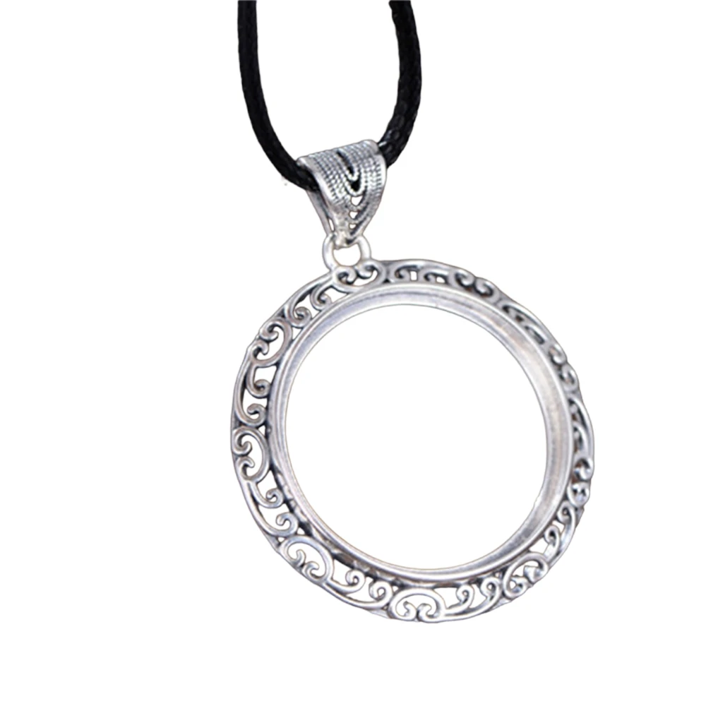 

Pendant Blank (20x20mm/25x25mm/28x28mm/30X30mm/32x32mm/38x38mm Round Blank) 925 Sterling Silver Pendant Setting