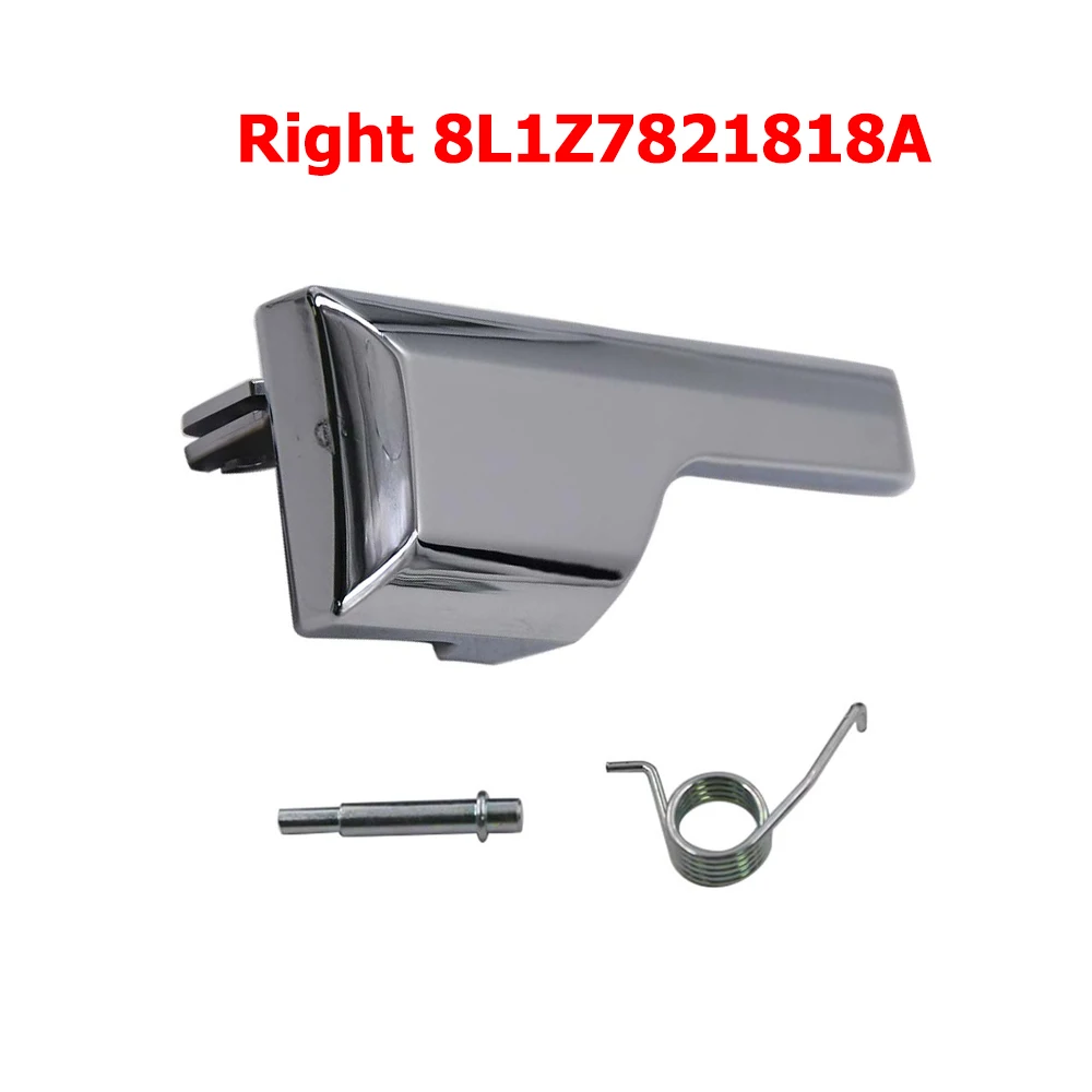 Front Left Or Rear Left Interior Door Handle – Chrome & Silver