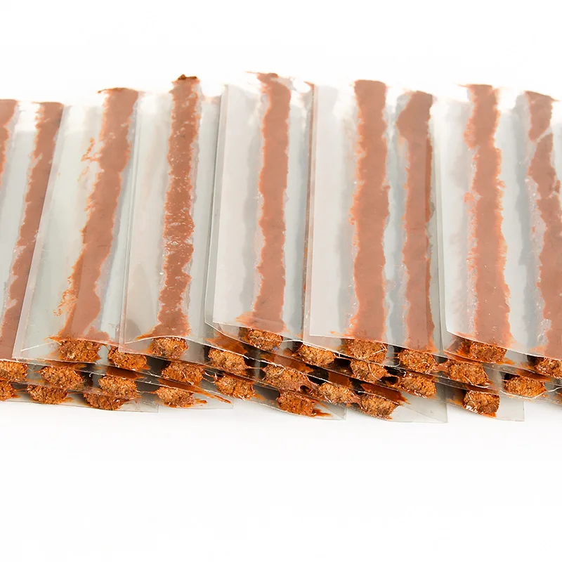 

10Pcs Tire Repair Strip Emergency Stiring Glue For Car, Motorcycle, Bicycle Tire Repair Rubber Strip