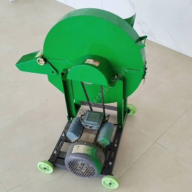 Straw Shredder Machine Efficient Livestock Feeding Livestock Banana Leaf Banana Tree Cutter With Motor Animal Feed Production