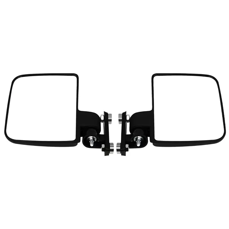 A Pair of Universal Magnetic Rearview Mirrors and Side Mirrors, Suitable for Ezgo Clubcar Yamaha Golf Cart