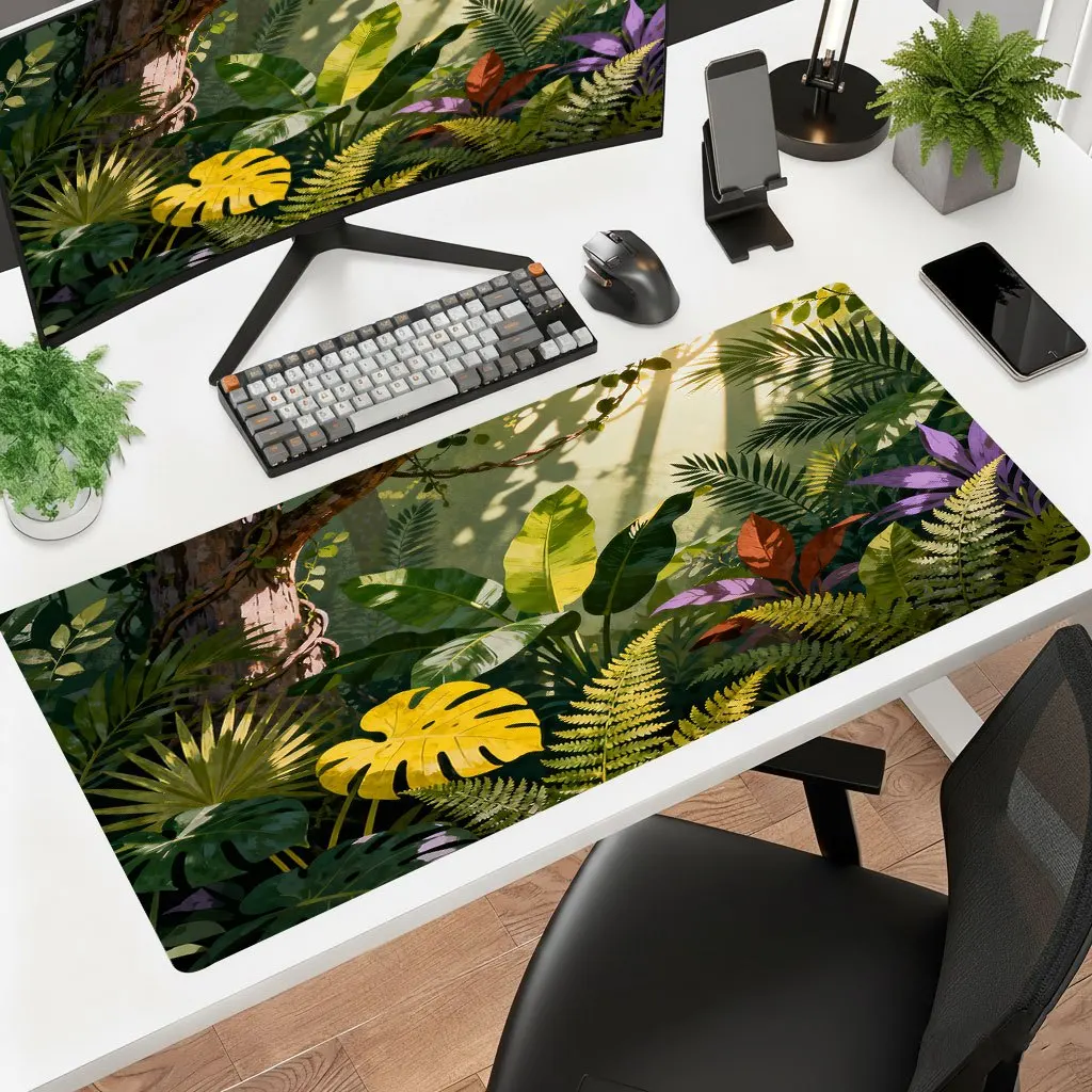 Dynamic Art Iron Mouse Pad HD Print Non-Slip Washable Gaming Office Laptop Mat Ideal Gift For Boyfriend Girlfriend