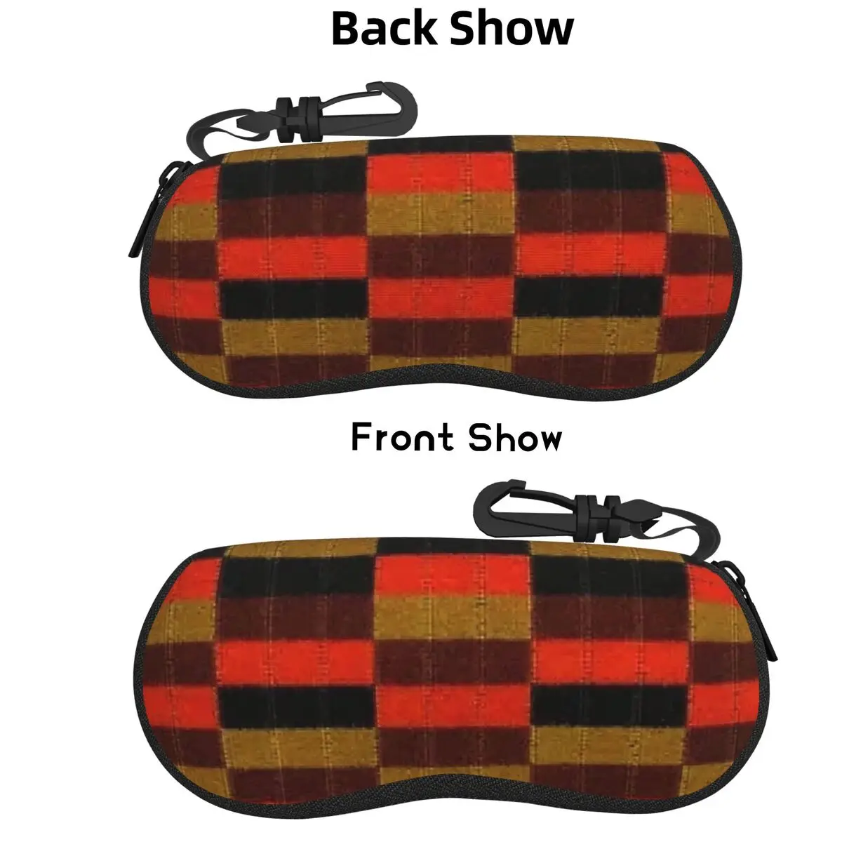 

District Line Moquette Seat Cover Shell Glasses Case Protective Sunglasses Box Women Men Soft Eyeglass Bag Pouch