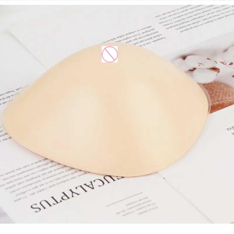 Triangular Silicone Lightweight Breast Prosthesis, Breast Postoperative Prosthetic Breast, Left and Right Universal Type