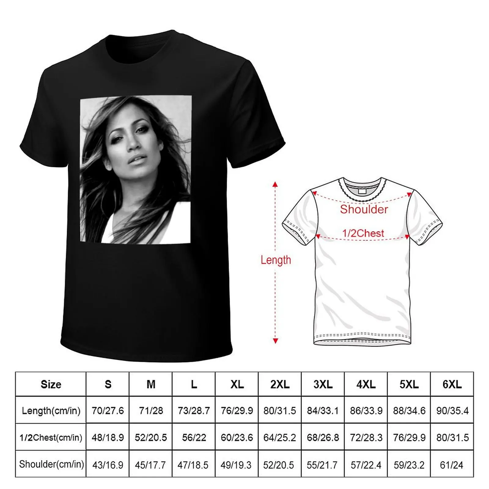 Jennifer Lopez T-Shirt Soft Stretch Short Sleeve Top