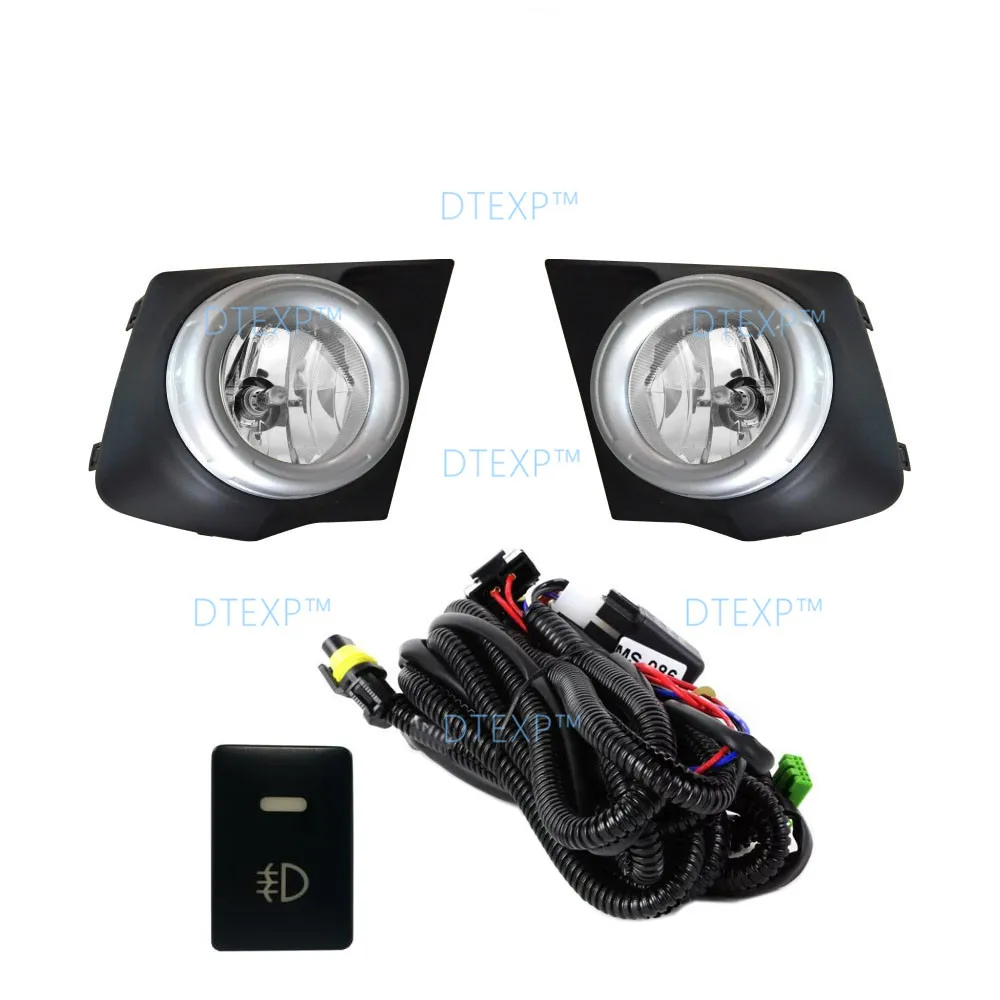 

2014-2018 4 Doors Fog Lamp For L200 Full Set With Bulb Wire And Switch For Triton Pick Up Clearance Warning Lights