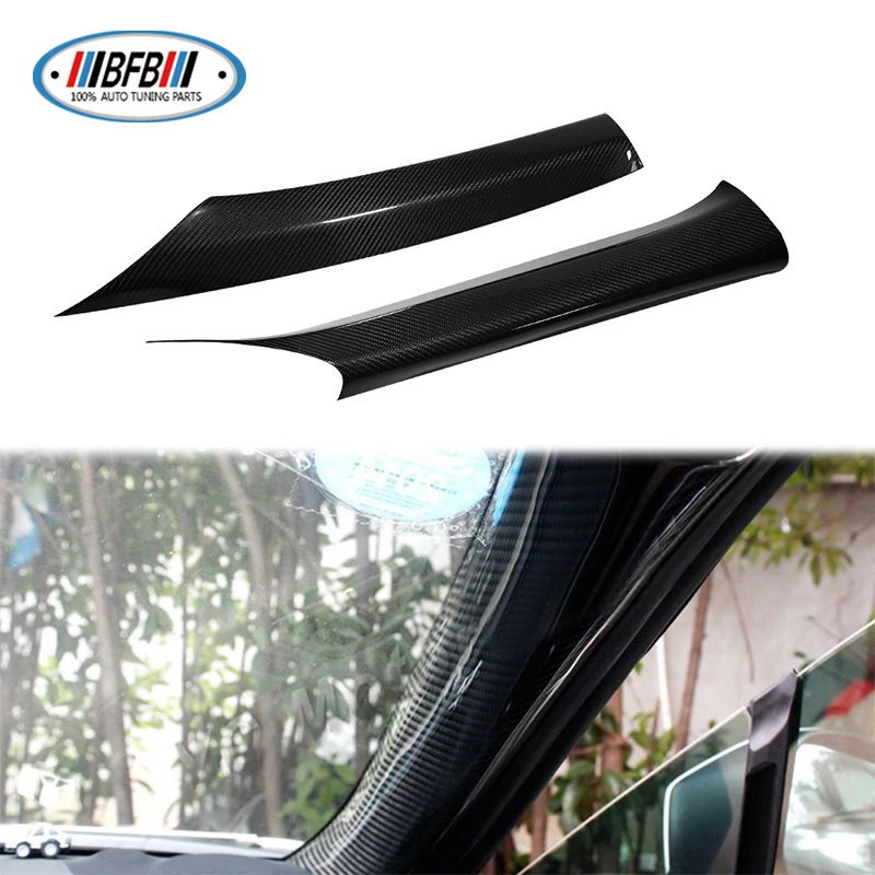 

Real Carbon Fiber Interior a Pillar Panel Cover Kits for GT86 FT86 86 ZN6 FRS BRZ ZC6 2012-2020