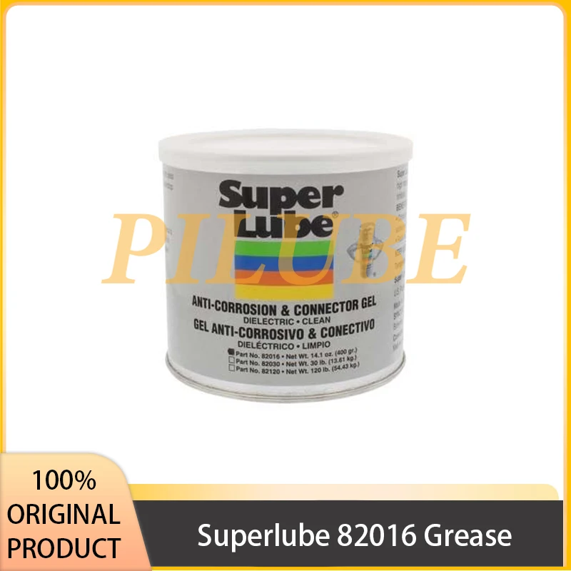 Superlube 82016 Grease 400G/100G/50G Anti-corrosion Gel Electrical Equipment Joint Glue Spark Plug White Oil