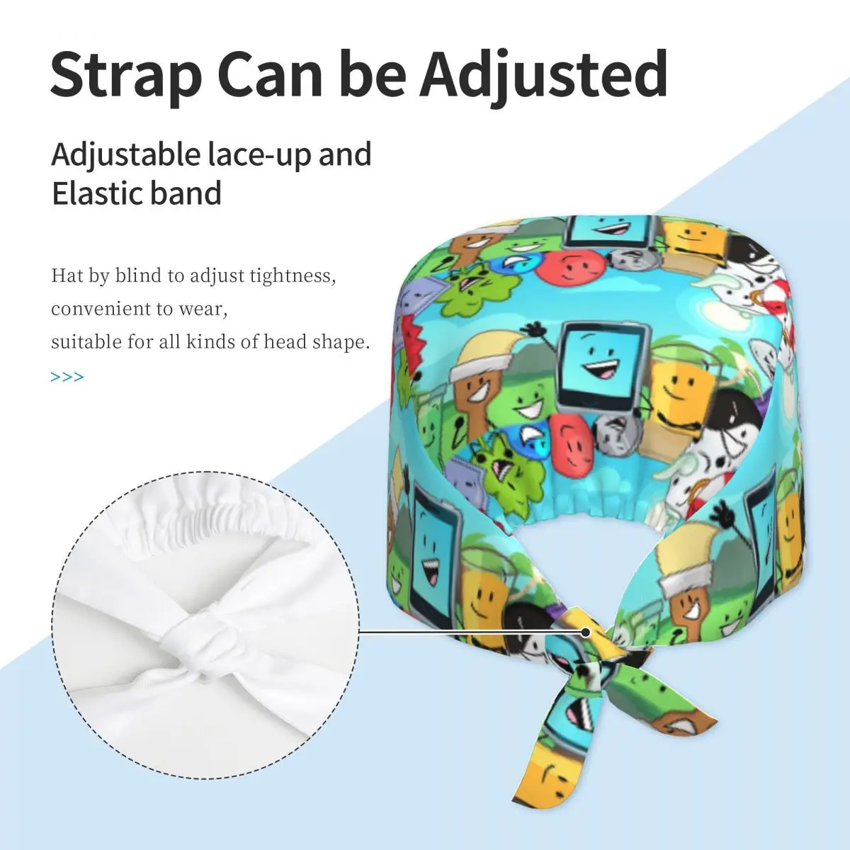 Inanimate Insanity Invitational Scrub Hat Doctor Working Surgical Cap Men Women Adjustable Nursing Caps for Dentist